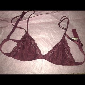Tillys Burgundy Bralette